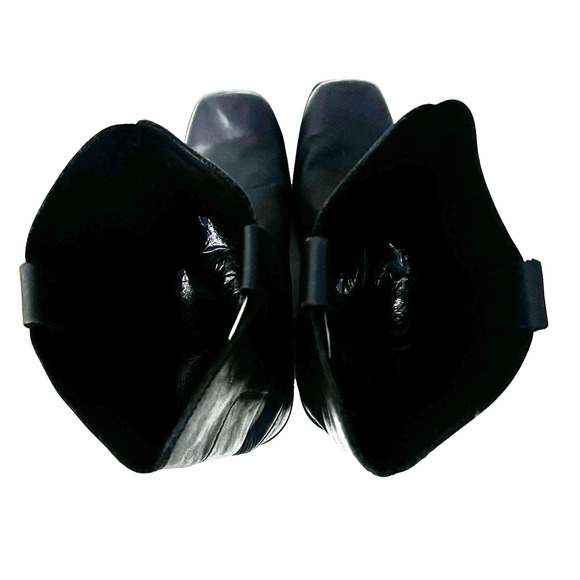 Durango Black Leather Pull-On Western Boots main image 8